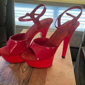 size 9 Ellie stiletto platforms